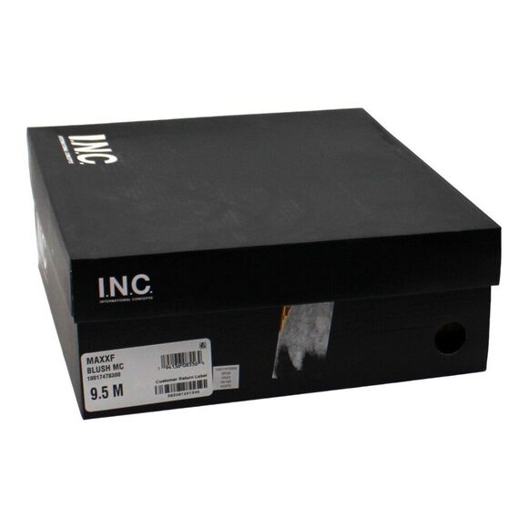 Maxx Womens Faux Suede Open Toe Wedge Sandals - Picture 9 of 9